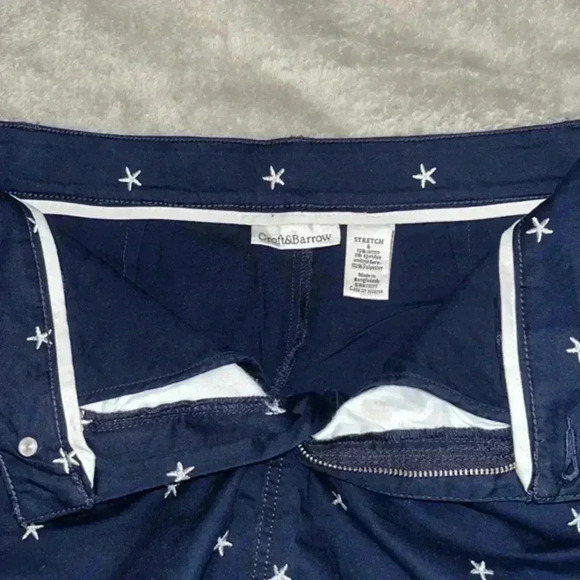 Croft & Barrow Skort Navy with White Stars Patriotic Size 6 - Picture 5 of 7